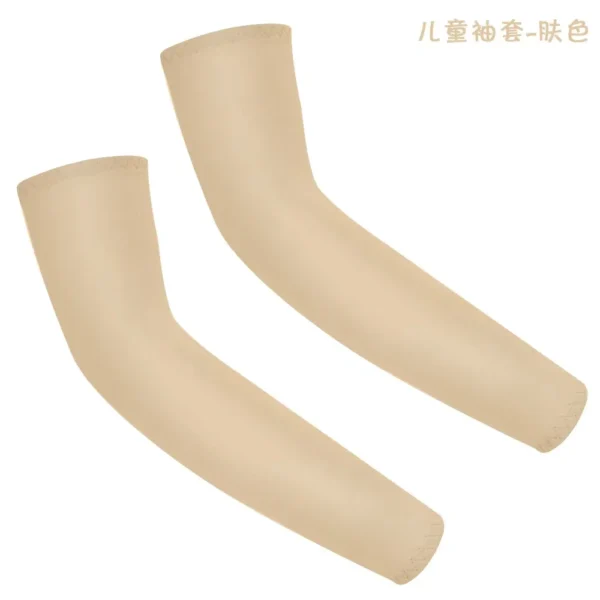 See48f353df9442f391c7981e6ad75fdaX.webp 1Pair Arm Sleeves for Kids UV Sun Protection Sleeves Compression Sleeves Cooling Arm Cover Boys Girls Outdoor Sports