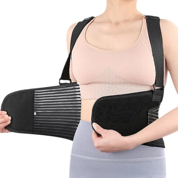Back Brace Lower Lumbar Support for Heavy Lifting - Lower Back Support Belt - Adjustable Back Belt for Workout,Waist Pain Relief