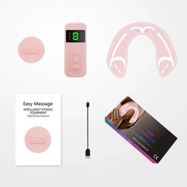 Wireless Buttocks Hip Trainer Muscle Stimulator Lifting Massage Machine Fitness Body Slimming Massager For Women Training Device