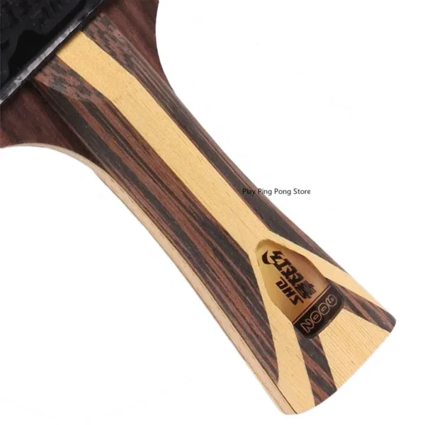 DHS 9 Star 9002 9006 Table Tennis Racket Professional 5 Wood 2 ALC Offensive Ping Pong Racket with Hurricane Sticky Rubber