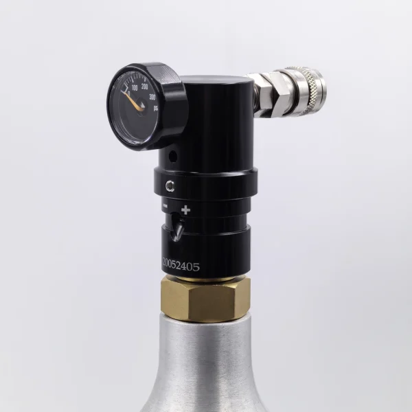 S539e3001c3794ce3a8a9e638228e8184x.webp MR Gen 2 Micro Regulator Adjustable with US 2202 Female Adapter Output 20psi to 200psi High Pressure Air Valve Soft