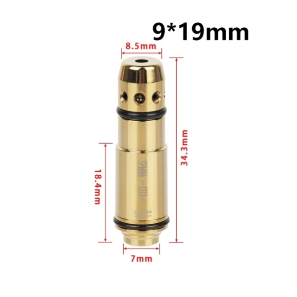 N0HA Tactically Red Dot Lasers Training Cartridge Dry Lasers Trainer Cartridge for Simulation Shootings Training Endurin