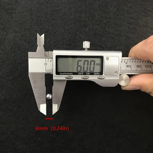 High Carbon Steel Beads 50-100pcs - 6mm & 8mm, Durable for Bearings, Slingshots, Pinball, Industrial Use - Shooting Accessories