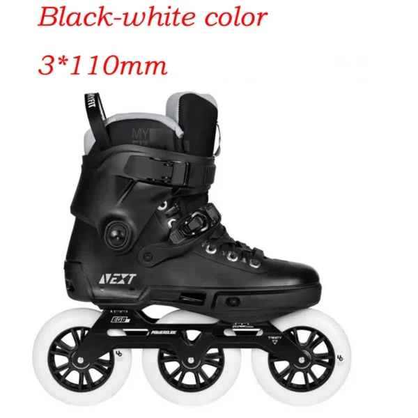 H0cd770cee36b443ea247ad1fcd3e20cfU-2.webp 100% Original Powerslide NEXT Trinity Frame Inline Skates 3*100/110/125mm 4*80mm Street Racing Skate Roller Free Skating Patines