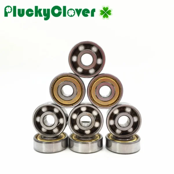 H1eb3ca98cf0d4a04bf1007f8c8ec921bb.webp 16pc Quad Skate Bearing 627 with 6 outwards Ceramic balls Artistic skate roller Quad hockey skates Bearing 627 Art skate Bearing