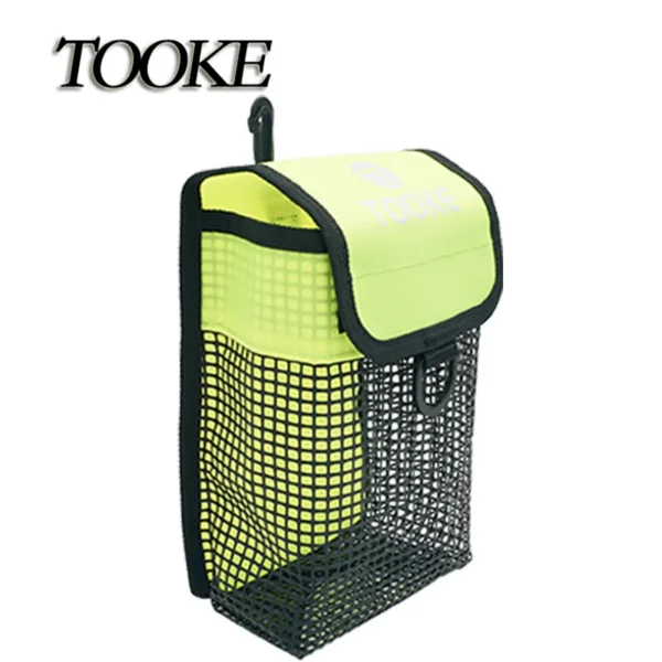 H7961a7ad63a1425d91cdc078f5fac715i.webp Scuba Diving Reel Bolt Snap & SMB Safety Marker Buoy Mesh Gear Bag Equipment Holder Carry Pouch - Choice of Colors