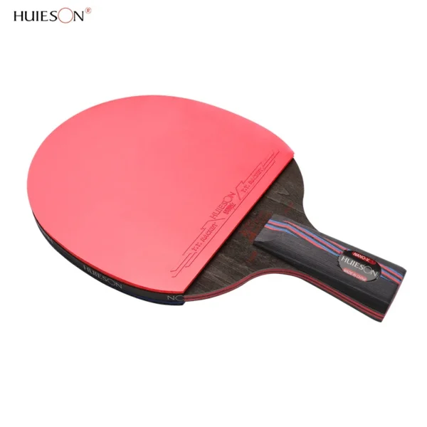 H7d6bd475e2234c81adf12d951e71cbf11.webp Huieson Carbon Fiber Table Tennis Racket Blade Double Face Pimples-in Racket Rubber Ping Pong Paddle for Senior Players