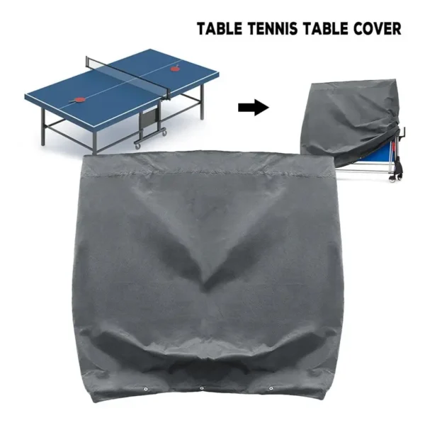 Brand New Oxford Waterproof Outdoor Garden Ping Pong Table Rain Wind Sun Protection Cover Blanket Protectors