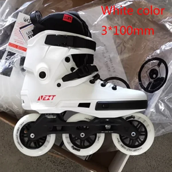 Hef466397ad364c289f631b5e0f9cd3887-1.webp 100% Original Powerslide NEXT Trinity Frame Inline Skates 3*100/110/125mm 4*80mm Street Racing Skate Roller Free Skating Patines