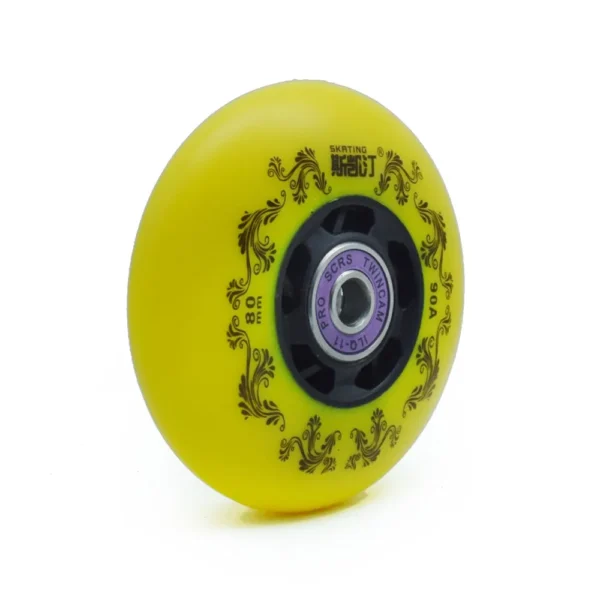 8pcs 90A 72mm 76mm 80mm roller skates wheel inline slide wheels asphalt ruedas roller skating tyre rodas SEBA ILQ11 Fast Ship608