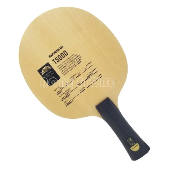 SANWEI T5000 CARBON Table Tennis Blade (5+2 Outer Carbon) T-5000 Original SANWEI Ping Pong Bat Paddle