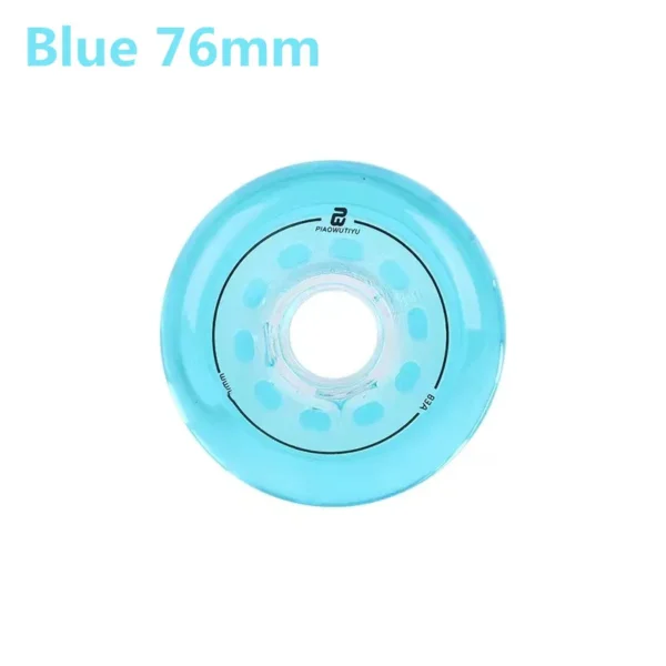 S0982a91de04641da8c97066db28142c75.webp 83A transparent crystal inline skates wheel FSK slalom skating rodas 72MM 76MM 80MM blue red roller for powerslide for SEBA high