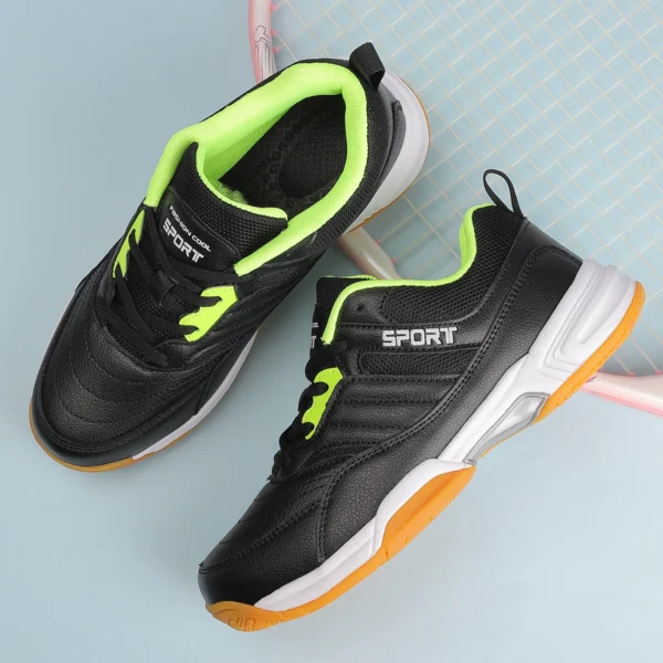 Badminton Shoes, Men's Sports Shoes, Non-Slip, Breathable, Lightweight Sports Shoes, Competition Training Shoes, Table Tennis Shoes, Tennis Shoes