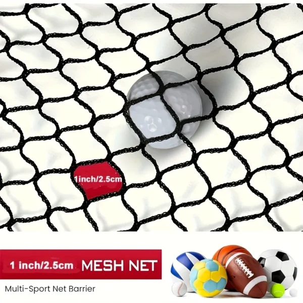 Golf Netting, 10x10 Ft Golf Practice Net and Sports Netting, High Impact Golf Hitting Barrier Net, Heavy Duty Golf Ball Netting,