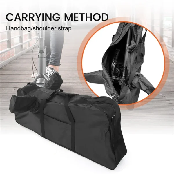 S16fdf5d94b0c481d9cb5be69e4044afe6.webp Waterproof Carry Handbag Scooter Storage Bag For Ninebot MAX G30/G30D Electric Scooter Foldable Skateboard Bag Parts