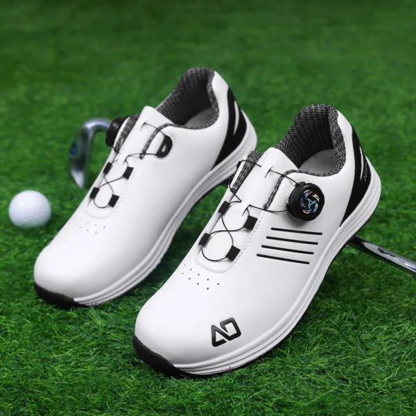 S1eba507a1cf147ae921967cecae2482f6.webp Golf shoes for Fashionable Outdoor use for both Men and Women, With Anti-slip design, Suitable for Mountain Climbing and Hiking.