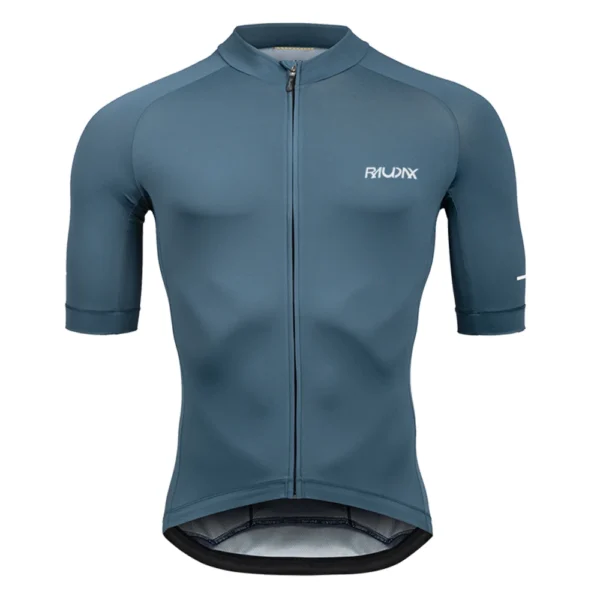 New Raudax Cycling Jersey 6 Colour Cycling Racing Tops Short Sleeve Bike Jersey Road Cycling Shirts Summer Bicycle Jerseys