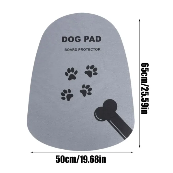 Dog Surf Traction Mat Pet Surfing Traction Pad Non-Slip Dog Floating Mat Dog Paw Pads For Traction Surfboard Accessories