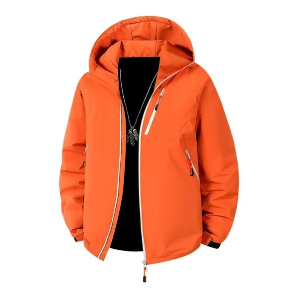 S277f30d84c2d46d5a79047a02900aef86.webp Cycling Jackets Windproof Warm Outerwear Autumn and Winter Mens Hooded Down Cotton-padded Jackets Men's Loose and Thick Jackets