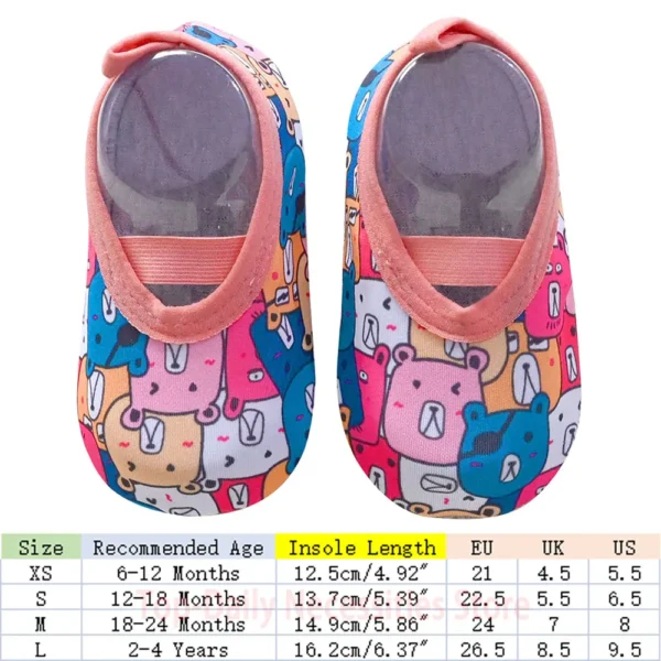 Kids Quick Dry Non-Slip Barefoot Shoes Beach Seaside Water Shoes Outdoor Aqua Socks for Boy Girl Soft Surfing Swimming Shoes