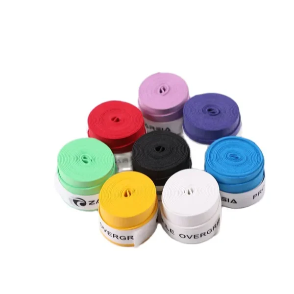 60 Units ZARSIA  Anti-Slip Dry Feel Tennis Racket OvergripTennis Badminton Fishing Rods Racquet Sports Squash Tape