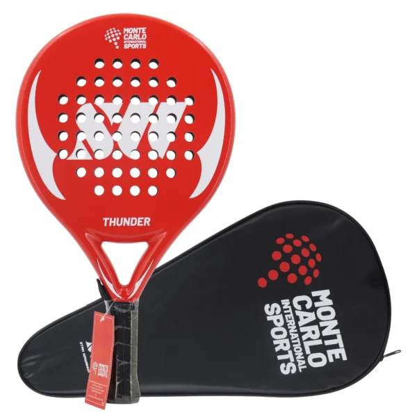 INSUM Padel Racket 2022 Carbon Fiber Soft EVA Surface High Balance Diamond Shape Sports Racket for Advanced Players Paddle