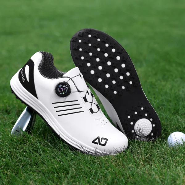 S45b6f976314440a082059f2aafc93ccbA-1.webp Golf shoes for Fashionable Outdoor use for both Men and Women, With Anti-slip design, Suitable for Mountain Climbing and Hiking.
