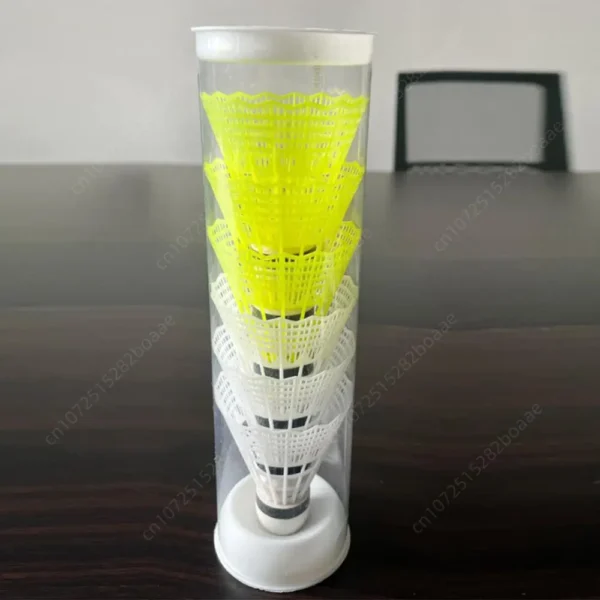 3/6 Pcs Green  PP Head Badminton Balls Portable Badminton Travel Out Products Sport Training Nylon Shuttlecock Outdoor Supplies