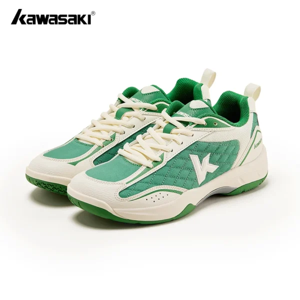S47b84bfb3b7d40529675abc0a833b5ce5.webp Kawasaki Retro High elasticity professional badminton shoes K1B50-C32012 table tennis shoes For Men Women 36-45 EUR