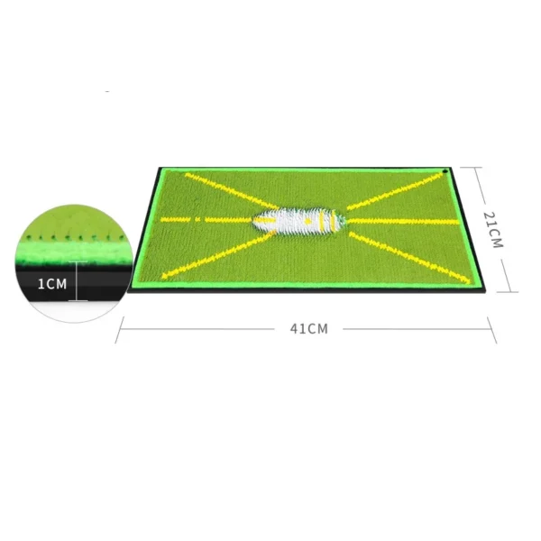 S49b33e0afe5646c8b6f96eed0b374b38d.webp PGM Golf Training Mat for Swing Detection Batting Ball Trace Directional Mat Swing Path Pads Swing Practice Pads DJD038