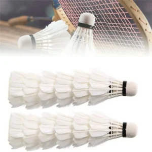 3/6/12Pcs New White Badminton Shuttlecock Professional Durable Badminton Balls Accessories Stable Badminton Trainer Household