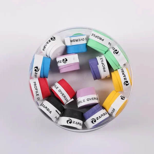 60 Units ZARSIA  Anti-Slip Dry Feel Tennis Racket OvergripTennis Badminton Fishing Rods Racquet Sports Squash Tape