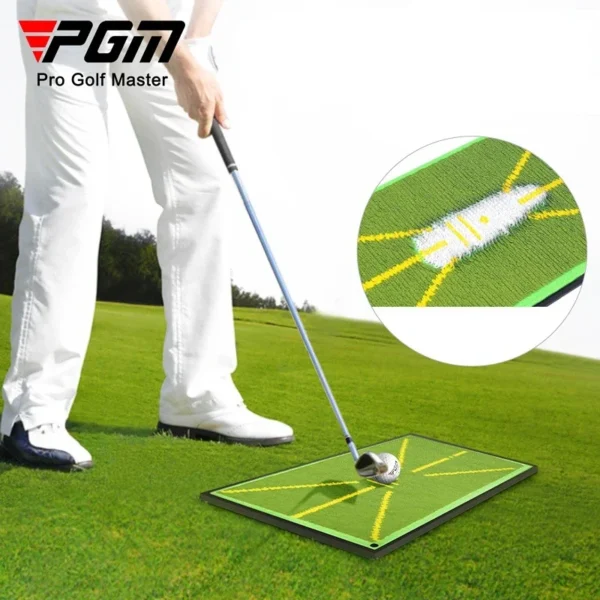 S50beab265ad844d59bb496e16bc87bc00.webp PGM Golf Training Mat for Swing Detection Batting Ball Trace Directional Mat Swing Path Pads Swing Practice Pads DJD038