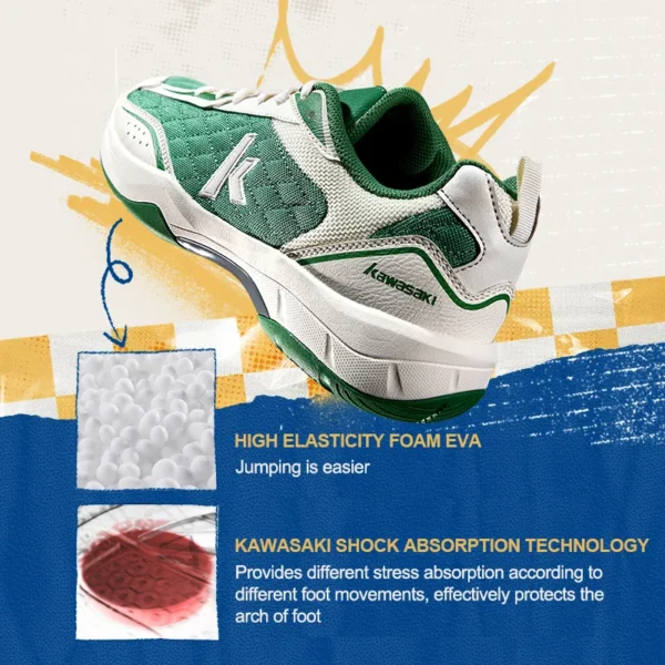 S5214dd252e434f0b92702be2592426caN.webp Kawasaki Retro High elasticity professional badminton shoes K1B50-C32012 table tennis shoes For Men Women 36-45 EUR