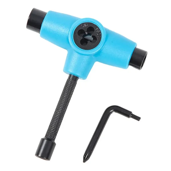 Skateboard T Tool T Shape Skateboard Tool Skateboarding Wrench Repair Tool Roller Skate Wrench For Skates And Quad Skates