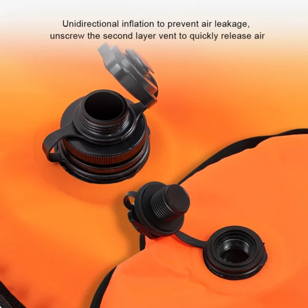 S68e84c6f2be54a01886112c39e57faafz.webp 30L Paddle Board Bag Waterproof Inflatable Paddle Board Deck Bag with Storage Space Dry Bag for Swimming Kayaking Snorkeling