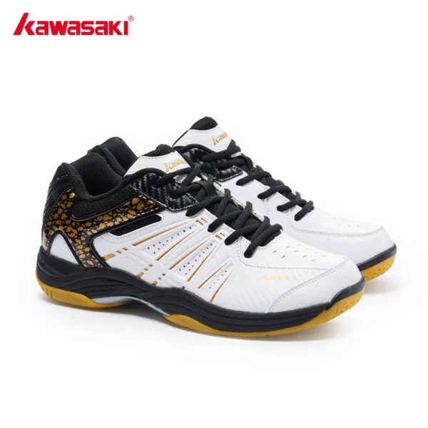 S6e485d1994544bbd9a23f0e852d35fbdm.webp Kawasaki Professional Badminton Shoes Breathable Anti-Slippery Sport Shoes for Men Women Sneakers K-065