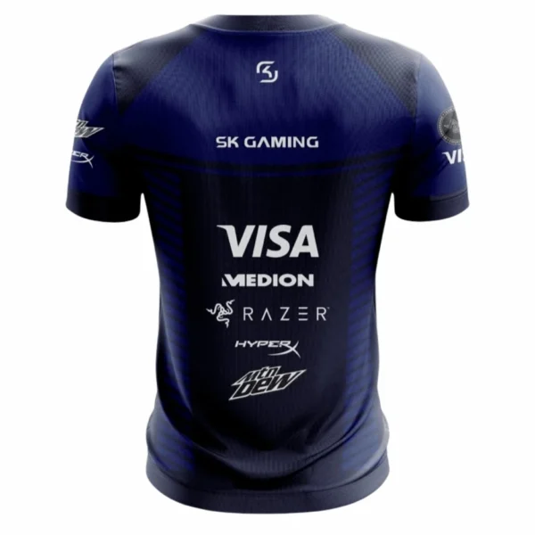 S79eb9b8d76a44e3cba97abb30a8f1b72K.webp Jersey Uniform SK Gaming Grey CS GO The Summer Dream Short Sleeve Shirt Men