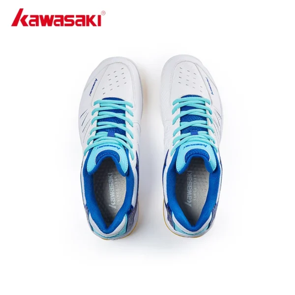 S87f9d1b3985e41479c32edc6419fb868d.webp Kawasaki Badminton Shoes Breathable Anti-Slippery Sport Tennis Shoes for Men Women Sneakers K-063
