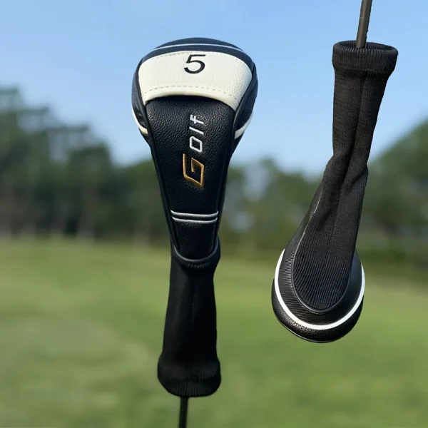 Golf protective cover, golf accessories, dust-proof and durable materials provide the best protection for your golf club.