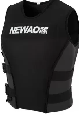 Sacbc4e72bb924291a47828bbeefc7790S.webp Neoprene Sea Life Jacket Adults Men Buoyancy Drifting Safety Vest Buckle Floating Foam Surfing Sailboard Racing Boats Kayaks