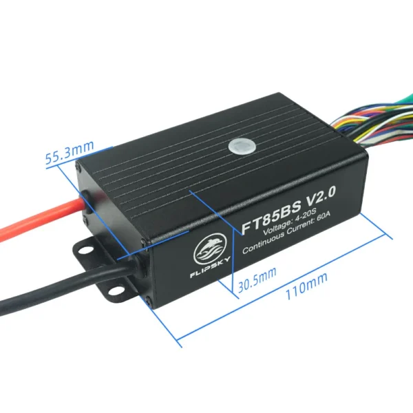 Sb7835cfb845d4cd08ca142273ccd5c4aN.webp FLIPSKY FT85BS V2.0 ESC With Aluminum Case NON-VESC For Electric Skateboard/Scooter/Ebike Speed Controller/Motorcycle/Robotics