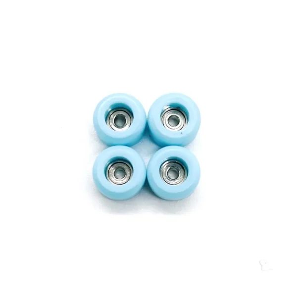 4Pcs Urethane CNC Bearing Wheel For Fingerboard Professional PU+Metal Mini Finger Skate Board Wheels