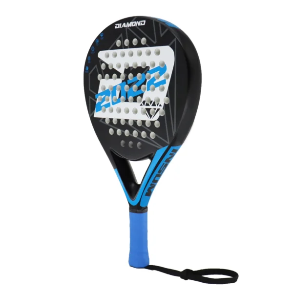 INSUM Padel Racket 2022 Carbon Fiber Soft EVA Surface High Balance Diamond Shape Sports Racket for Advanced Players Paddle