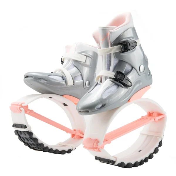 2020 4T Professional Kangaroo Jumping Shoes With 4T Rings Slimming Shoes Bouncing Sport Fitness Shoes Toning Shoes Wedge Sneaker