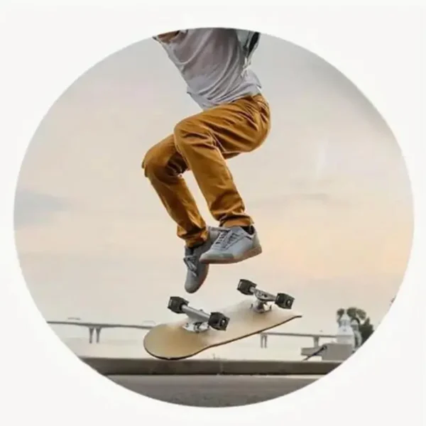 4pcs/pack Skateboard Wheel Cover For Beginners Dolphin Jumping Artifact Retainer Wheel Lock Trainer Skateboard Assisted