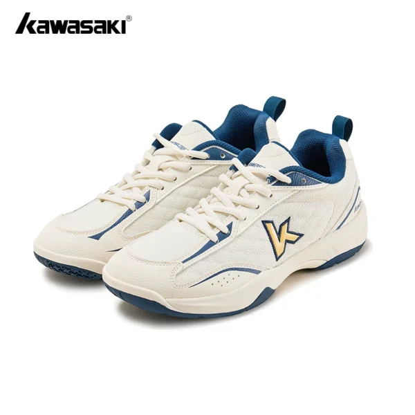 Sd87a143fe3ca4107bc1c20f8f11e70fds.webp Kawasaki Retro High elasticity professional badminton shoes K1B50-C32012 table tennis shoes For Men Women 36-45 EUR