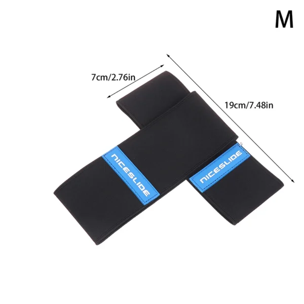 Sde749714b20444eabce4ce3c757b47b1D.webp 1Pairs Anti-scratch Roller Skate Covers Upper Protectors Thicken Double Layer Wear Resistant Elastic Pro Inline Skate Boot Cover