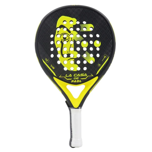 INSUM Padel Racket 2022 Carbon Fiber Soft EVA Surface High Balance Diamond Shape Sports Racket for Advanced Players Paddle