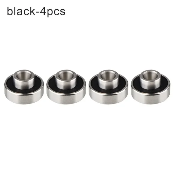 4/8pcs 608-2RS Skateboard Bearings Long Plate Integrated Bearing Long Life High Speed Silent Speed Bearing Parts & Accessories